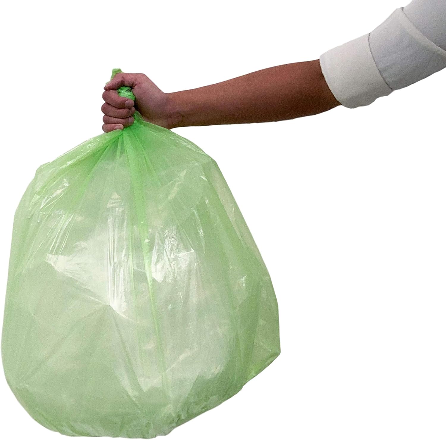 Reli. Biodegradable 13 Gallon Trash Bags | 100 Count | ASTM D6954 | Green | Eco-Friendly | Oxobiodegradable Under Certain Conditions (See Product Description) - Image 2